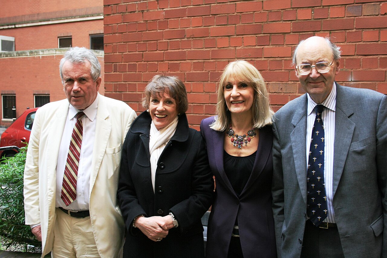 Esther Rantzen pictured with fellow campaigners at an Independent Network workshop