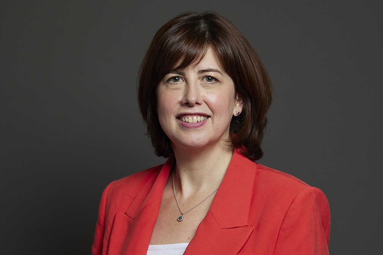 Education Secretary Lucy Powell, in her official parliamentary portrait