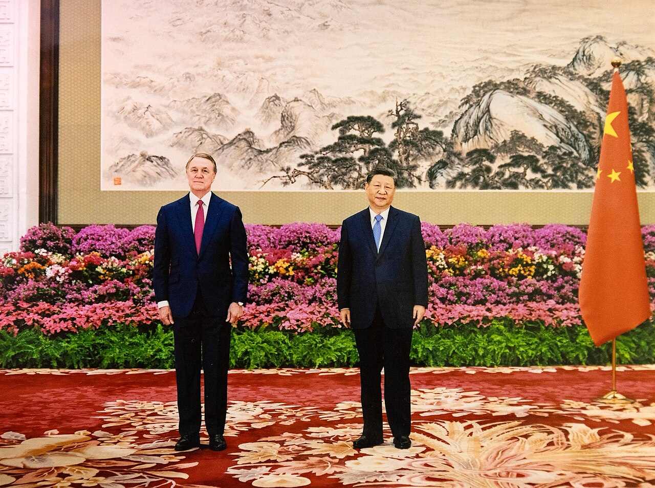 US Ambassador to China David Perdue presents his credentials to Xi Jinping